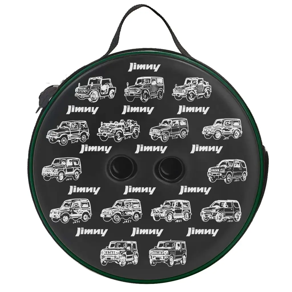 歴代ジムニーが並ぶデザイン！折りたたみスツール、東京オートサロン2026で販売！（生産数1000個限定） 画像 9