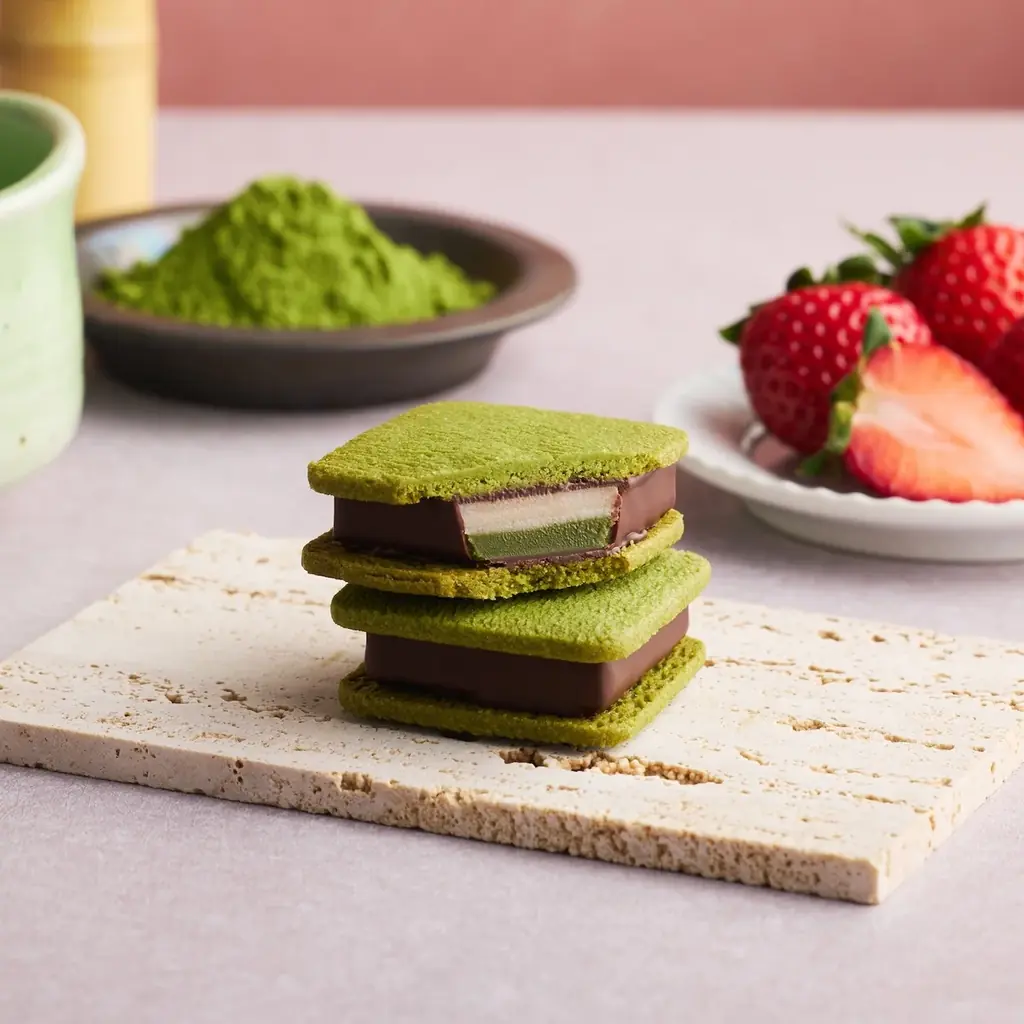 VANILLABEANS×伊藤久右衛門 いちご抹茶ショーコラ復刻｜ベストカレンダー