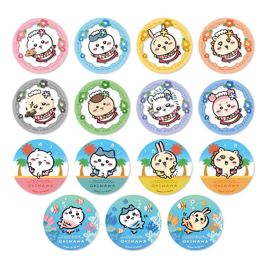 イラストレーター ナガノによる人気作品『ちいかわ』のコラボカフェ“ファミレス”をコンセプトにした常設店「ちいかわレストラン」沖縄PARCO CITY店 2/13（金）グランドオープン!! 画像 16