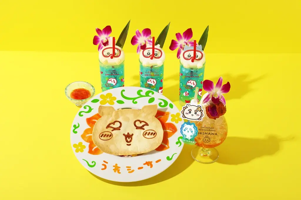 イラストレーター ナガノによる人気作品『ちいかわ』のコラボカフェ“ファミレス”をコンセプトにした常設店「ちいかわレストラン」沖縄PARCO CITY店 2/13（金）グランドオープン!! 画像 3