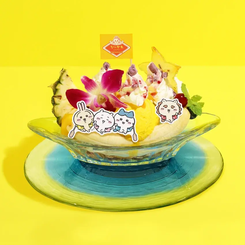 イラストレーター ナガノによる人気作品『ちいかわ』のコラボカフェ“ファミレス”をコンセプトにした常設店「ちいかわレストラン」沖縄PARCO CITY店 2/13（金）グランドオープン!! 画像 5