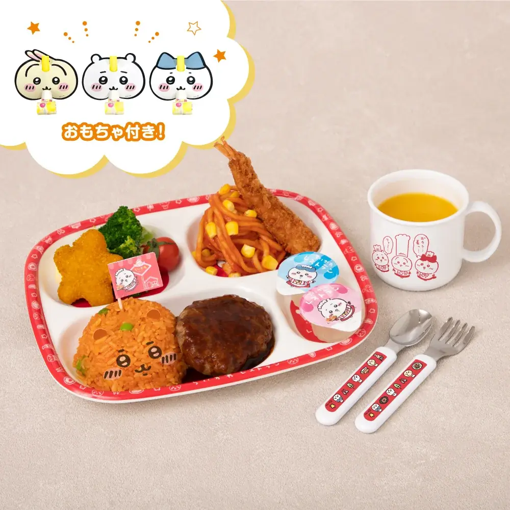 イラストレーター ナガノによる人気作品『ちいかわ』のコラボカフェ“ファミレス”をコンセプトにした常設店「ちいかわレストラン」沖縄PARCO CITY店 2/13（金）グランドオープン!! 画像 9