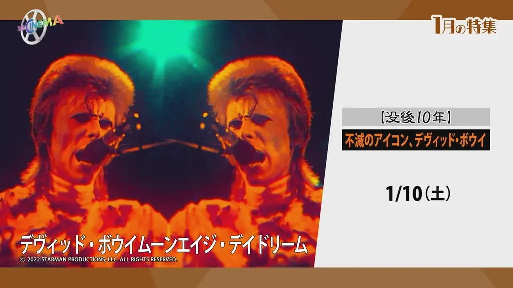 1月10日放送｜ボウイ公認ドキュ＆『ライフ・アクアティック』