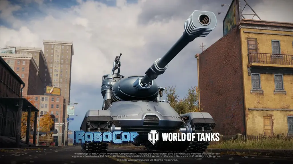 『World of Tanks』が『RoboCop（ロボコップ）』と夢のコラボレーション！　オールド・デトロイトの街を一掃し明るい未来を築け 画像 2