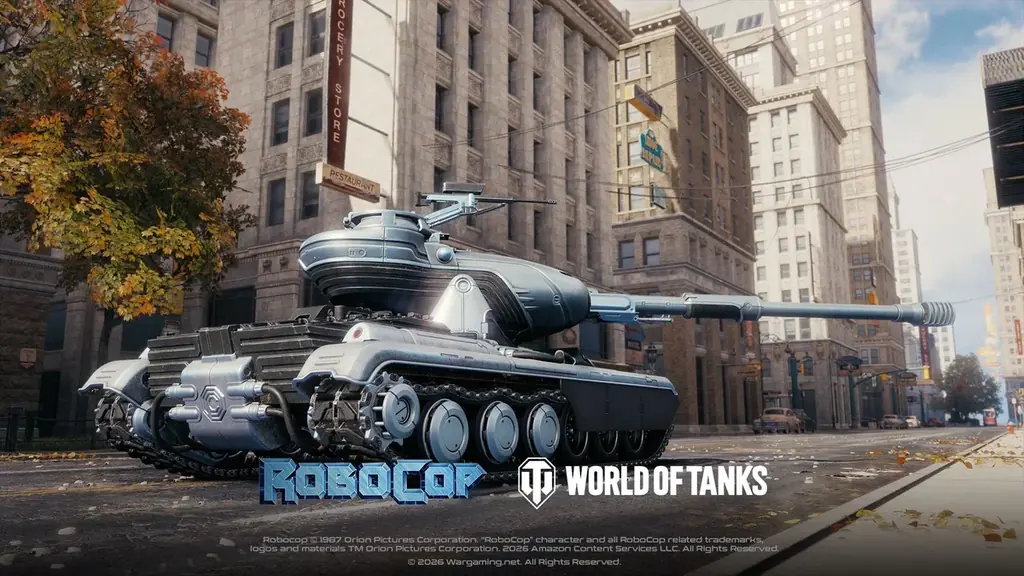 『World of Tanks』が『RoboCop（ロボコップ）』と夢のコラボレーション！　オールド・デトロイトの街を一掃し明るい未来を築け 画像 3