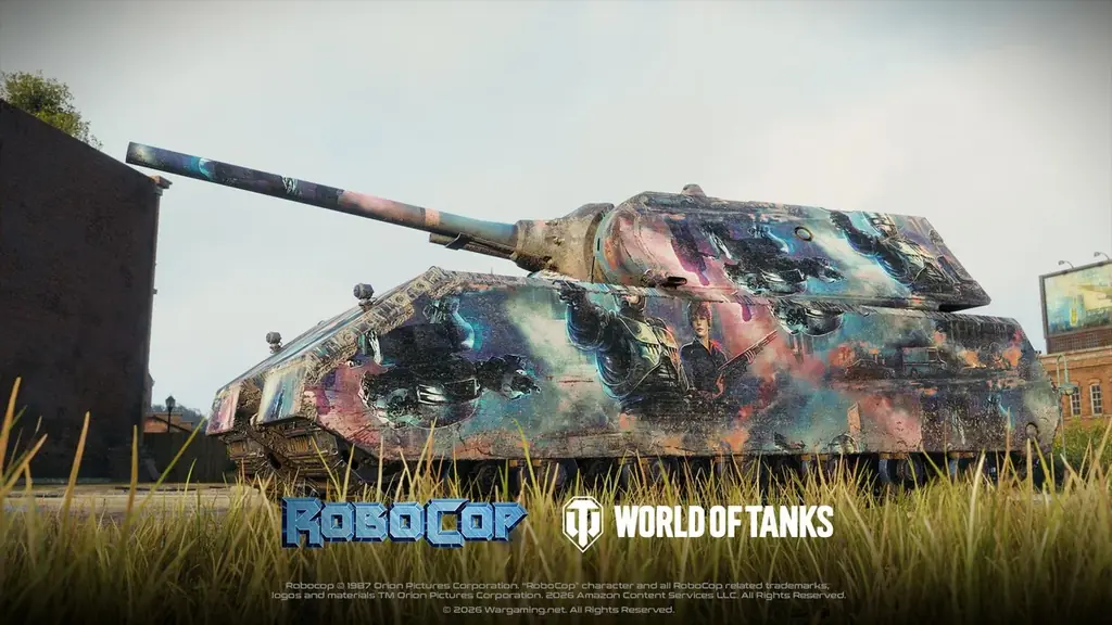『World of Tanks』が『RoboCop（ロボコップ）』と夢のコラボレーション！　オールド・デトロイトの街を一掃し明るい未来を築け 画像 4