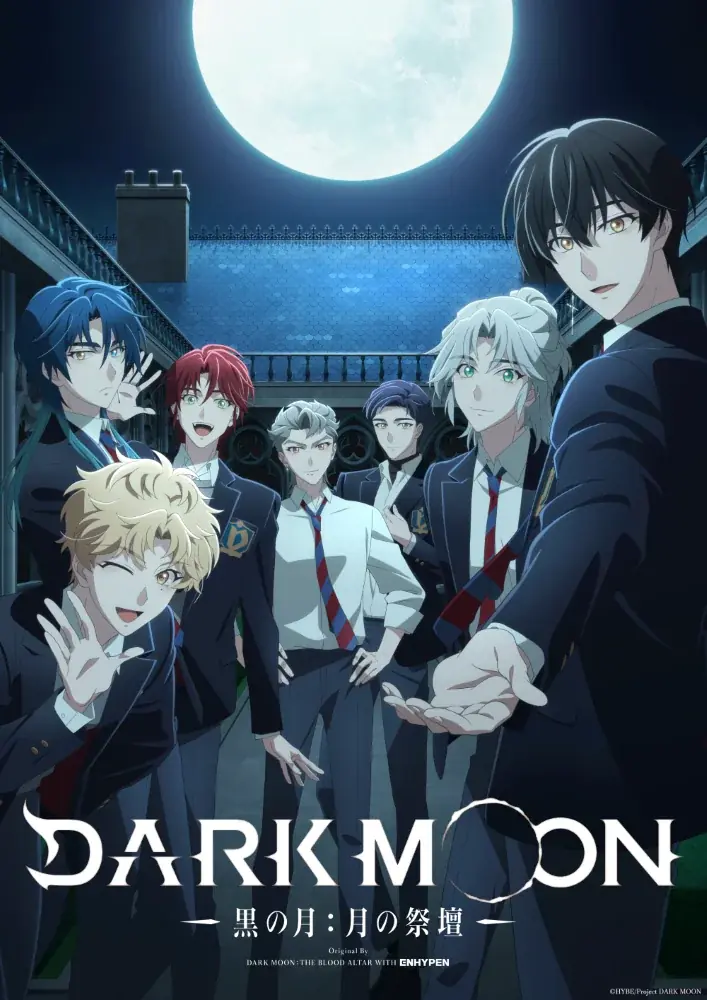 HYBEオリジナルストーリー初のアニメ化作品『DARK MOON　-黒の月: 月の祭壇-』いよいよ今夜24時放送開始 画像 1