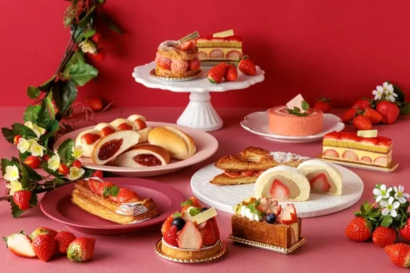 おうちで楽しむいちご尽くしの贅沢！ケーキやパン全10種が登場。グルメブティック メリッサ「いちごフェア」 画像 1