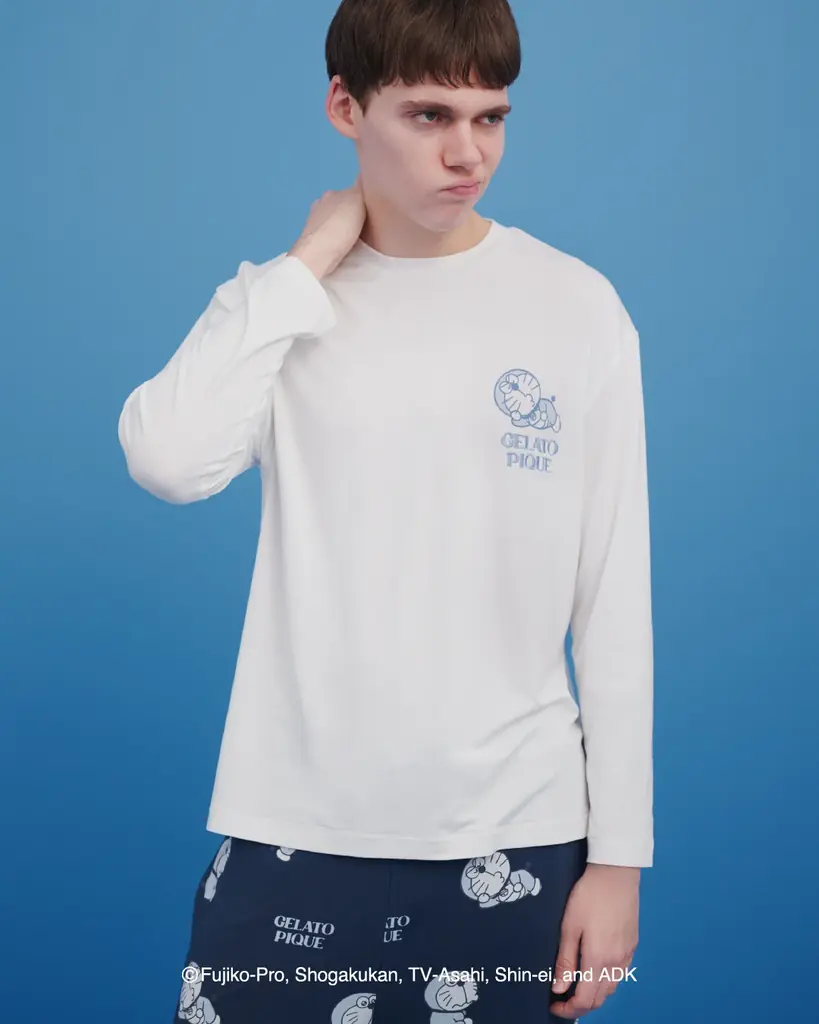 【ドラえもん meets GELATO PIQUE】喜怒哀楽あふれるドラえもんとドラミの表情をオリジナルアートで描く、身に纏うだけで思わず笑顔になるようなコレクションをお届け【1月16日発売】 画像 12