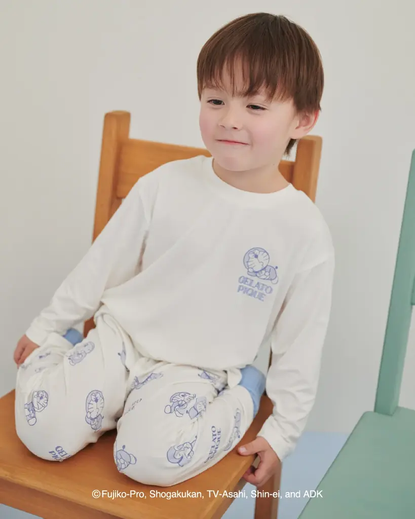 【ドラえもん meets GELATO PIQUE】喜怒哀楽あふれるドラえもんとドラミの表情をオリジナルアートで描く、身に纏うだけで思わず笑顔になるようなコレクションをお届け【1月16日発売】 画像 14