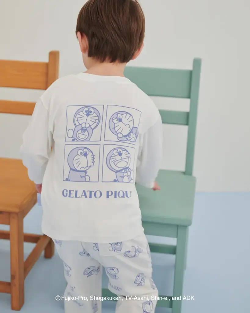 【ドラえもん meets GELATO PIQUE】喜怒哀楽あふれるドラえもんとドラミの表情をオリジナルアートで描く、身に纏うだけで思わず笑顔になるようなコレクションをお届け【1月16日発売】 画像 15