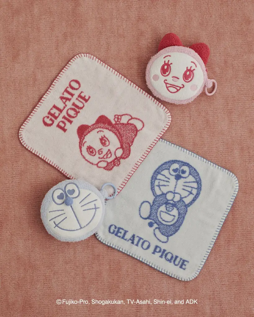 【ドラえもん meets GELATO PIQUE】喜怒哀楽あふれるドラえもんとドラミの表情をオリジナルアートで描く、身に纏うだけで思わず笑顔になるようなコレクションをお届け【1月16日発売】 画像 19