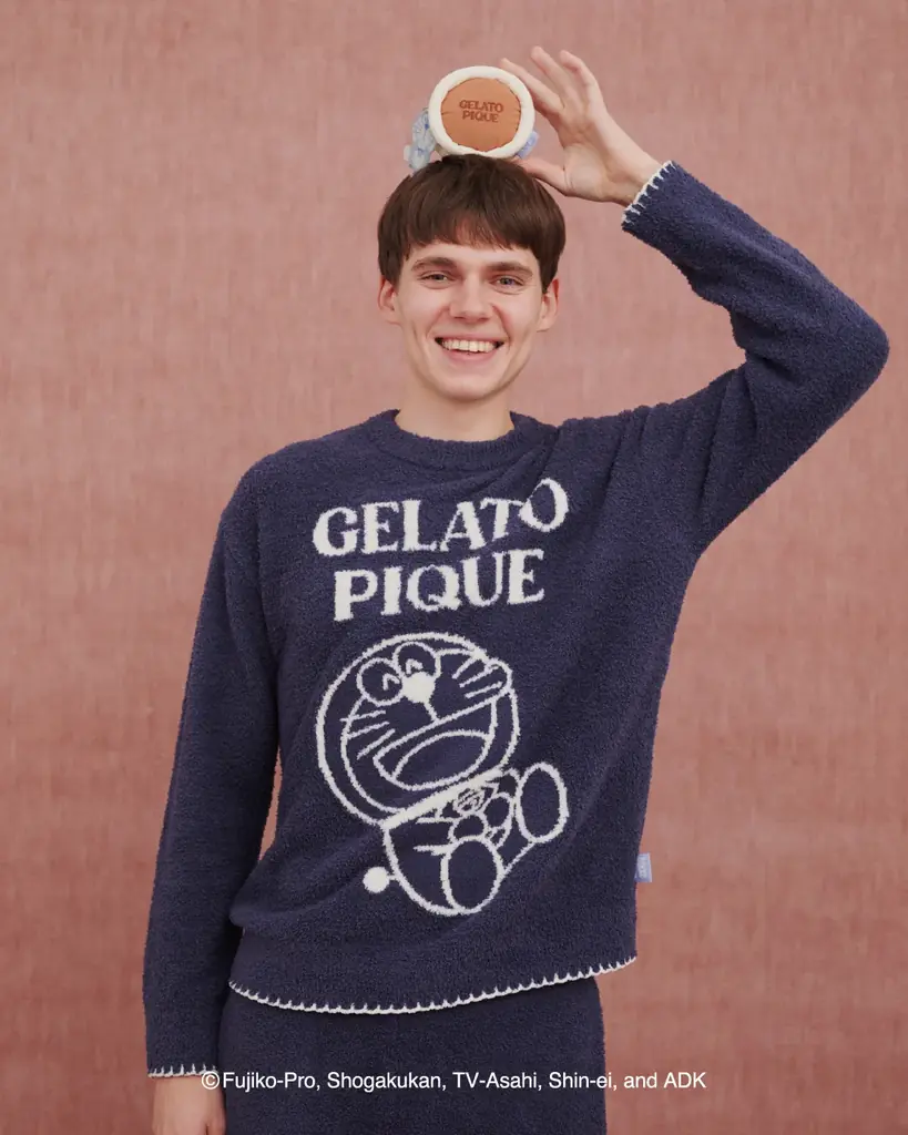 【ドラえもん meets GELATO PIQUE】喜怒哀楽あふれるドラえもんとドラミの表情をオリジナルアートで描く、身に纏うだけで思わず笑顔になるようなコレクションをお届け【1月16日発売】 画像 5