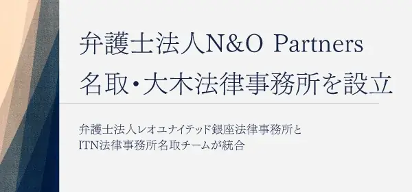 N&O Partners設立