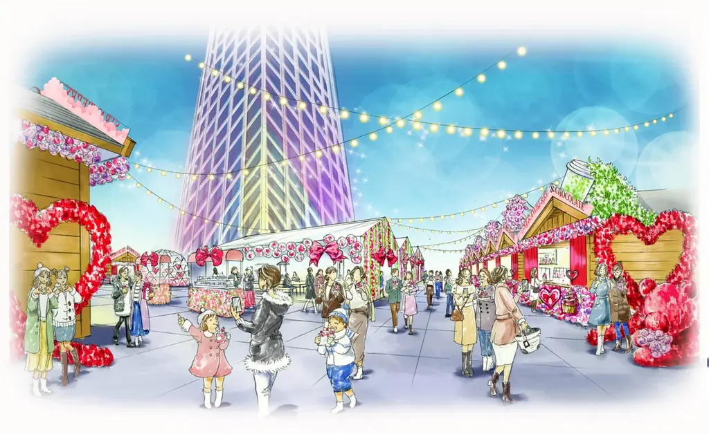 バレンタイン向け期間限定スイーツイベント「STRAWBERRY AND CHOCOLATE TOKYO Solamachi（R）2026」を東京ソラマチで初開催｜ストロベリー＆チョコレートの祭典 画像 2