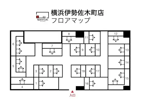 伊勢佐木長者町駅から徒歩３分で24時間利用可能!!web会議にも最適な全席完全個室ワークスペース「いいオフィス伊勢佐木長者町 by スペラボ横浜伊勢佐木」がオープン 画像 2
