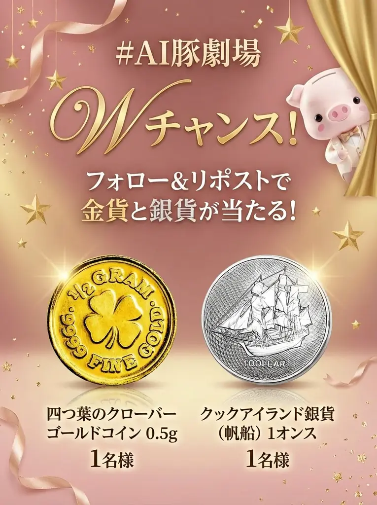 AIが描く心に刺さる豚映画コンテスト『#AI豚劇場』開催！ 画像 2