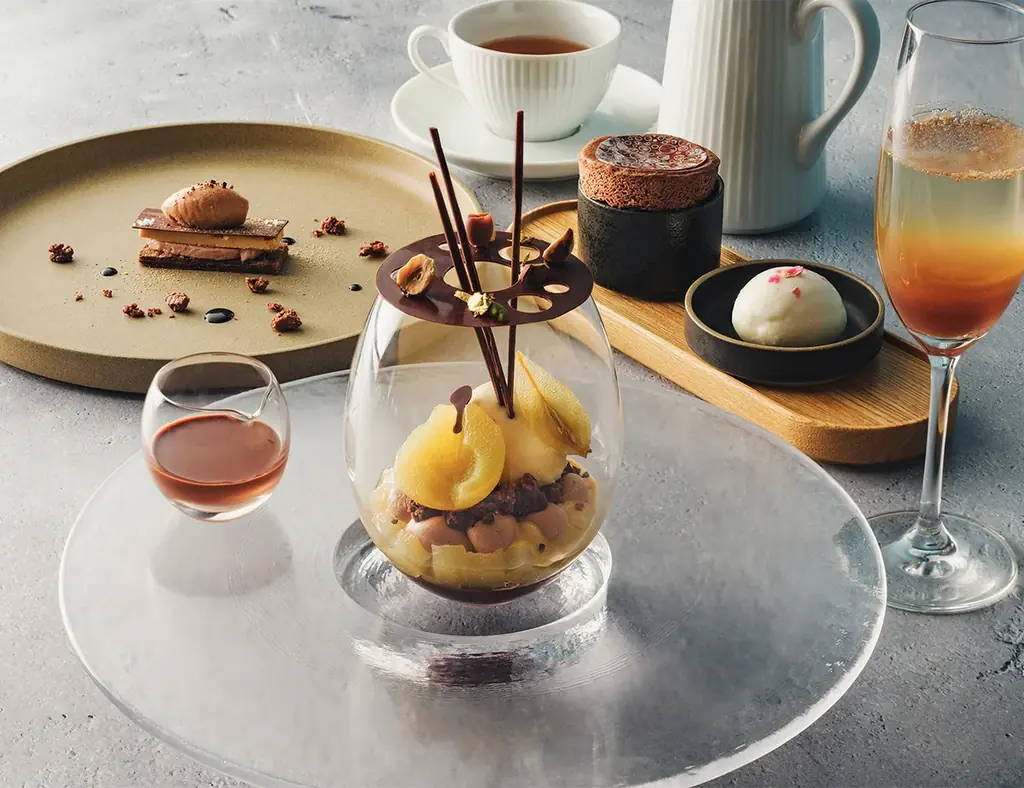 【日本橋高島屋】バレンタイン会場で国内外のトップクラスのパティシエたちと触れあえる楽しさを体験！マキシム・フレデリック氏、セバスチャン・ブイエ氏たちが、目の前で作りたてのデセールやパフェを提供！ 画像 21