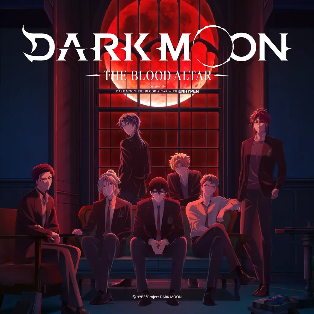 ENHYPEN主題歌のアニメOST『DARK MOON』世界配信開始