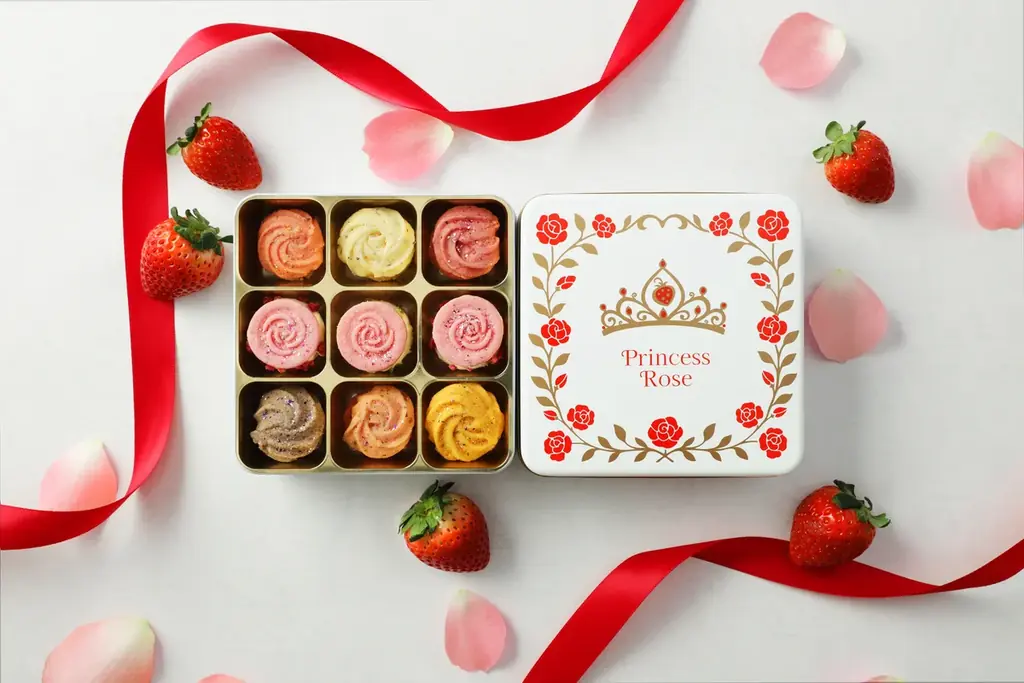 秋田県潟上市の人気フルーツタルト専門店「パティスリーパルテール」から新作焼き菓子「プリンセスローズ缶」発売 画像 2