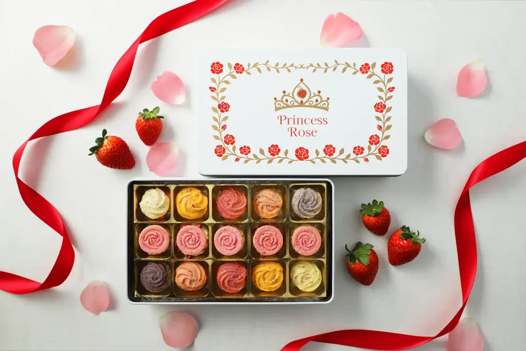 秋田県潟上市の人気フルーツタルト専門店「パティスリーパルテール」から新作焼き菓子「プリンセスローズ缶」発売 画像 3