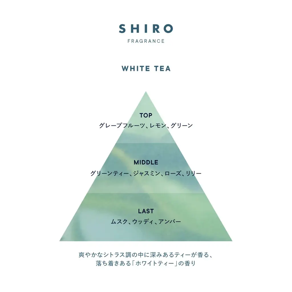 【SHIRO】LIMITED ITEM ホワイトティー フレグランスポプリ 画像 3