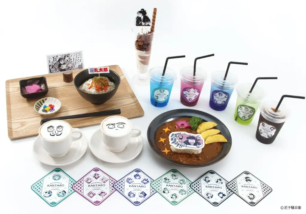 大好評につき再注目！石ノ森萬画館3階喫茶ブルーゾーン「落第忍者乱太郎原画展」コラボメニュー、会期終了前にもう一度楽しむチャンス【宮城県石巻市】 画像 1