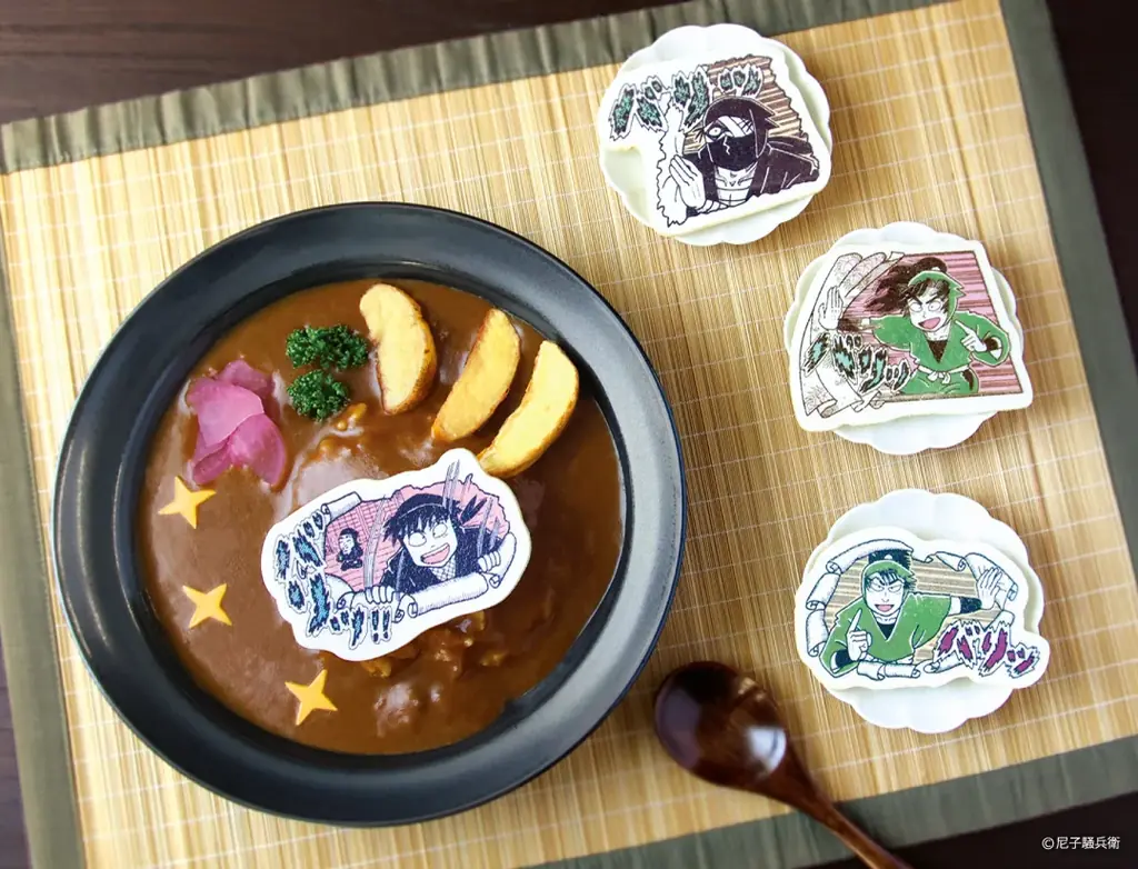 大好評につき再注目！石ノ森萬画館3階喫茶ブルーゾーン「落第忍者乱太郎原画展」コラボメニュー、会期終了前にもう一度楽しむチャンス【宮城県石巻市】 画像 2