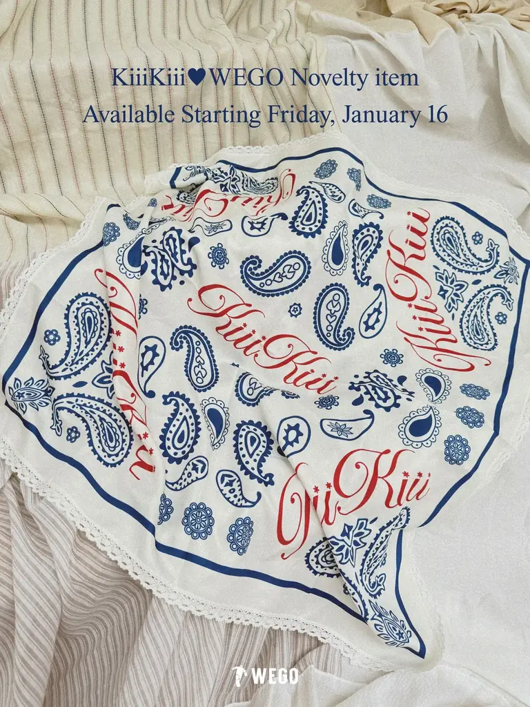 昨年デビューの5人組ガールズグループ「KiiiKiii」がWEGO 2026 SPRINGビジュアルモデルに就任！ 画像 2