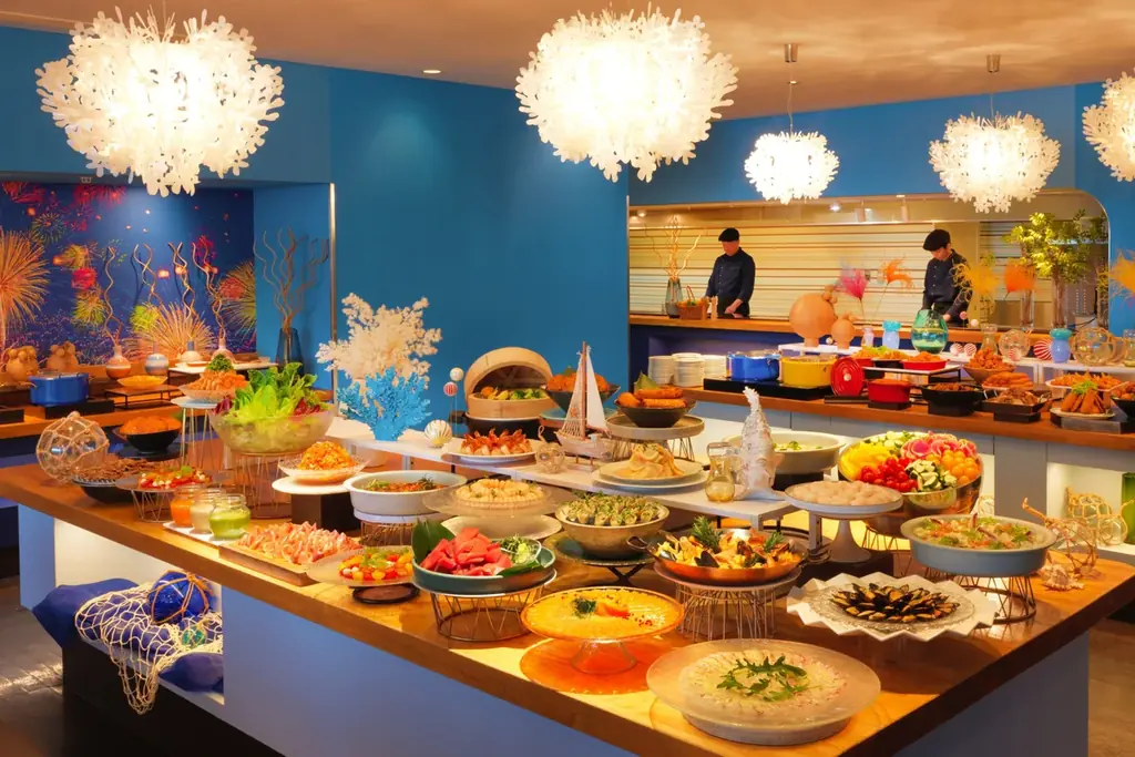 【リゾナーレ熱海】「スタジオビュッフェ もぐもぐ」が体験型レストランへ進化！自分だけのスイーツや熱海ならではの海鮮を堪能 画像 1