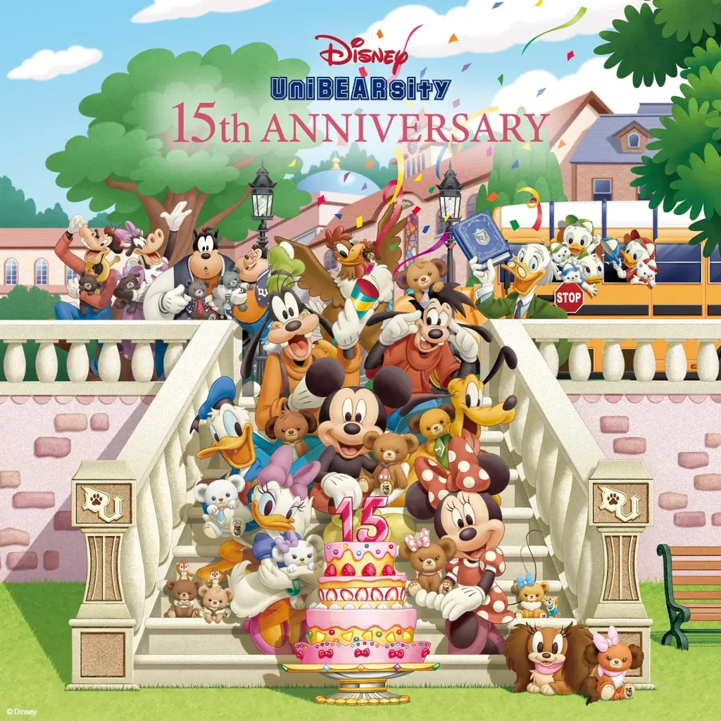 ディズニーストア オリジナルキャラクター「UniBEARsity（ユニベアシティ）」15周年！ 画像 1