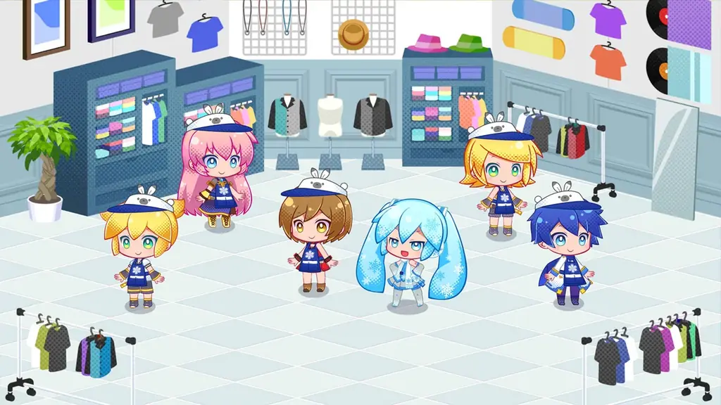 初音ミク ロジックペイントS+に雪ミクDLC登場