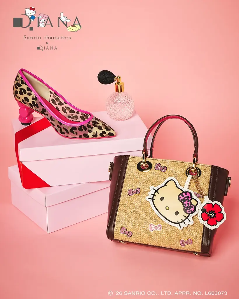 「Sanrio characters × DIANA」サンリオの大人気キャラクターとダイアナ株式会社の初のコラボレーションアイテムが登場！2月2日(月)より販売開始 画像 3