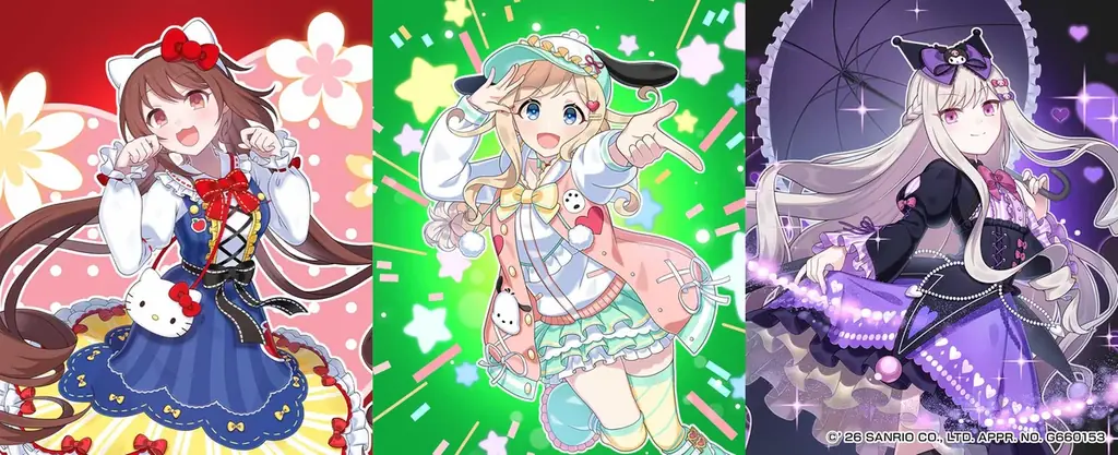 『ゴシックは魔法乙女』×『サンリオキャラクターズ』本日1/13(火)よりコラボイベント開催！アクリルスタンドプレゼントキャンペーンも実施中！ 画像 5