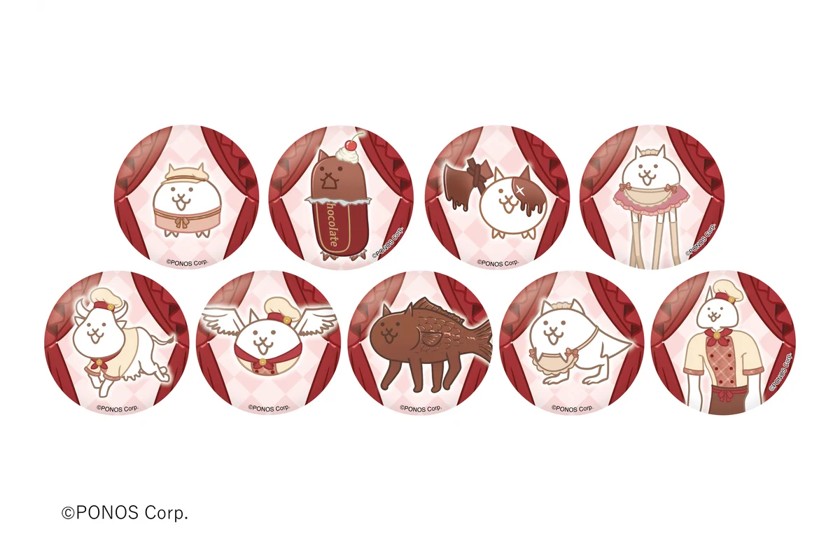 『にゃんこ大戦争』× and GALLERYコラボカフェが2月4日（水）〜有楽町店・なんば店・名古屋2号店にて開催決定！バレンタインをテーマにしたオリジナルビジュアルのにゃんこが登場！ 画像 11