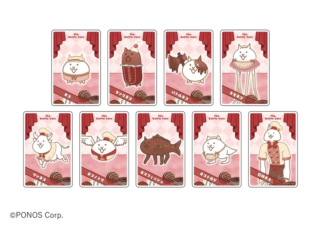 『にゃんこ大戦争』× and GALLERYコラボカフェが2月4日（水）〜有楽町店・なんば店・名古屋2号店にて開催決定！バレンタインをテーマにしたオリジナルビジュアルのにゃんこが登場！ 画像 12