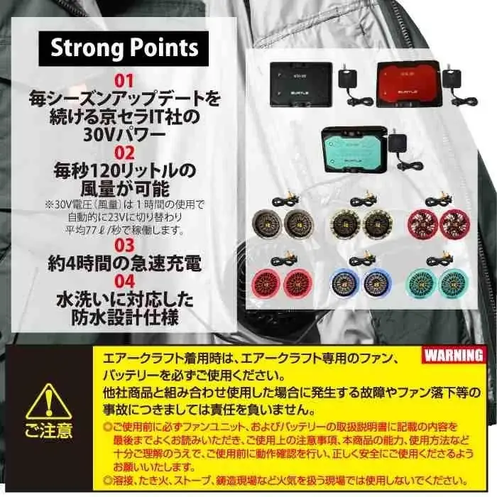 【予約開始】BURTLE（バートル）2026春夏最新作「エアークラフト AC10 + AC10-2」登場 画像 2