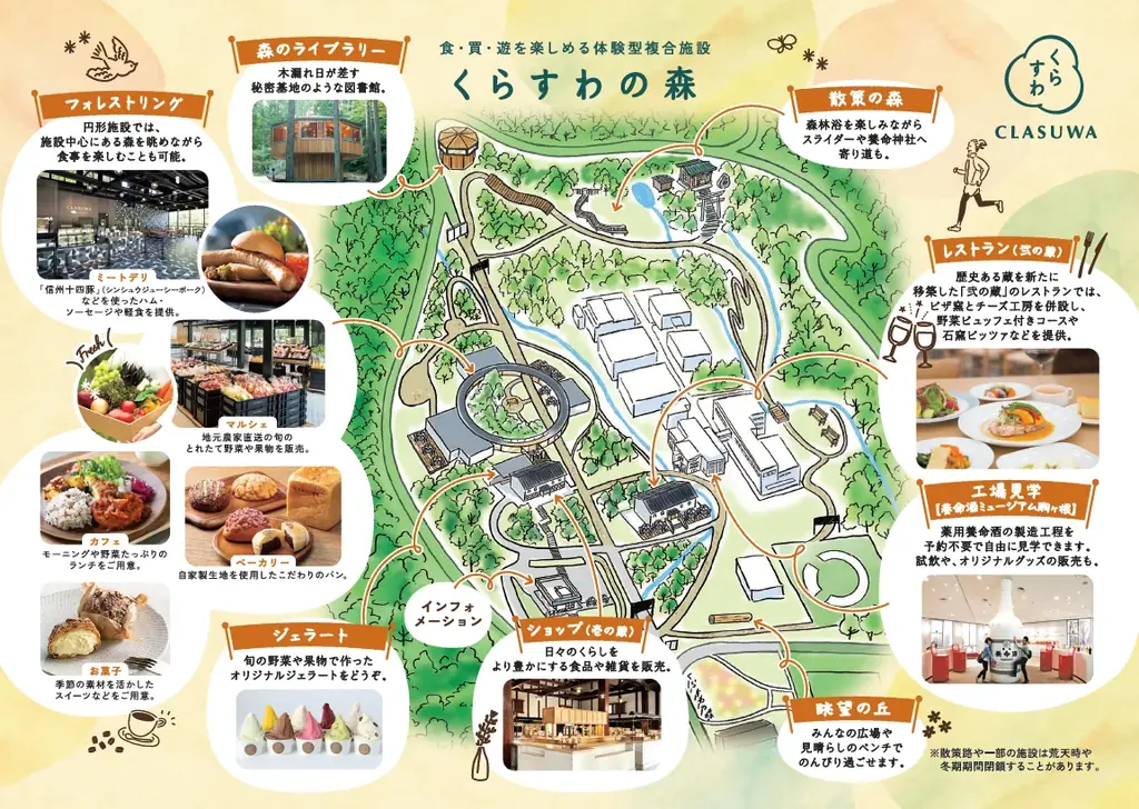 養命酒製造が運営する「くらすわの森」でユニークな『スイーツフェア』を開催～SWEETS FAIR -my name is marianju-～ 画像 6