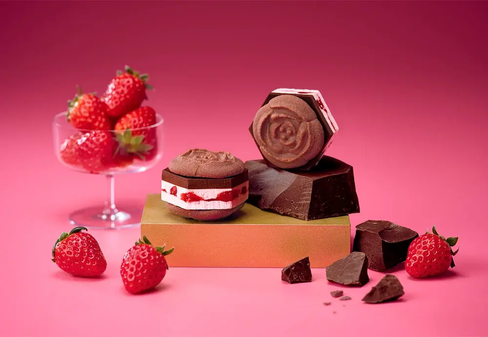 【TOKYOチューリップローズ】大丸東京店がNEW OPEN！ショコラと苺がとろけあう極厚バターサンド『ショコラバターサンド・ストロベリー』誕生 画像 3