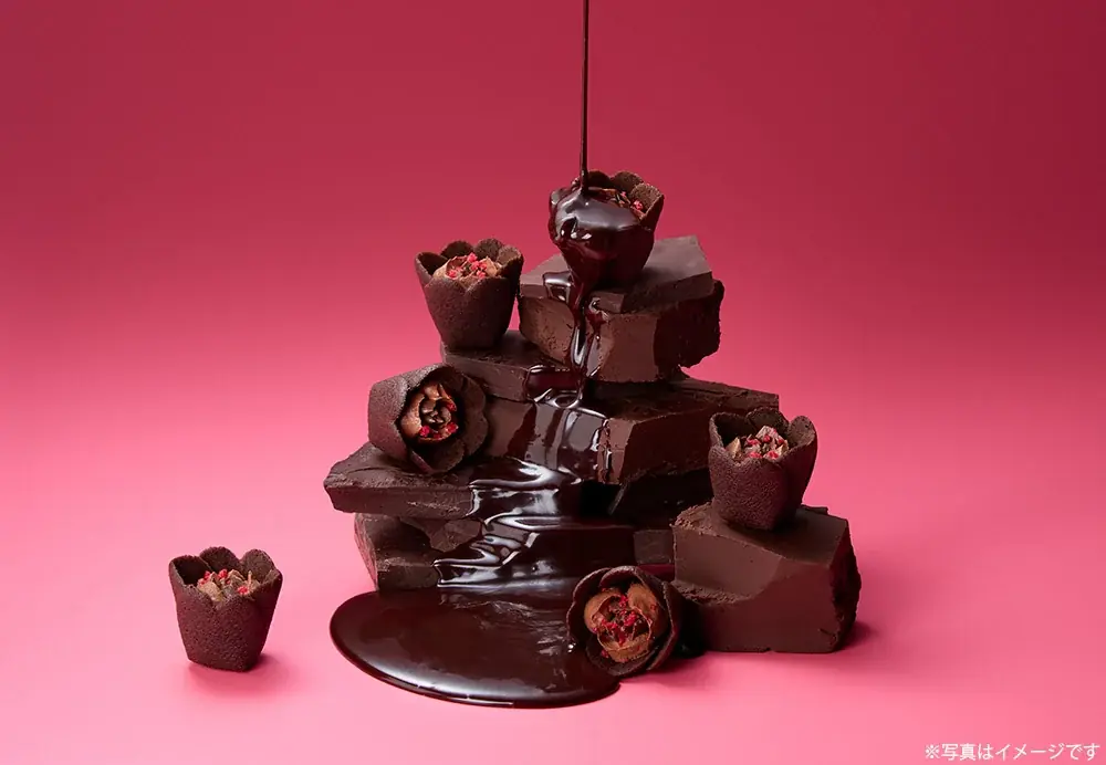 【TOKYOチューリップローズ】大丸東京店がNEW OPEN！ショコラと苺がとろけあう極厚バターサンド『ショコラバターサンド・ストロベリー』誕生 画像 5