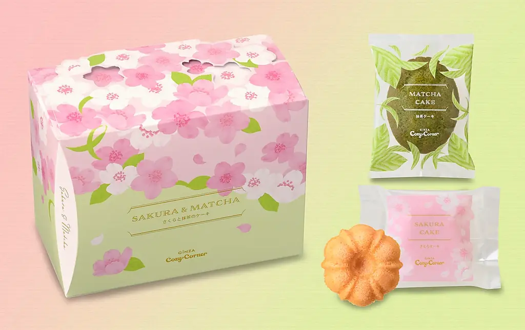 【銀座コージーコーナー】春限定の焼菓子アソート「春のマドレーヌ」と「さくらと抹茶のケーキ」が登場！ 画像 5