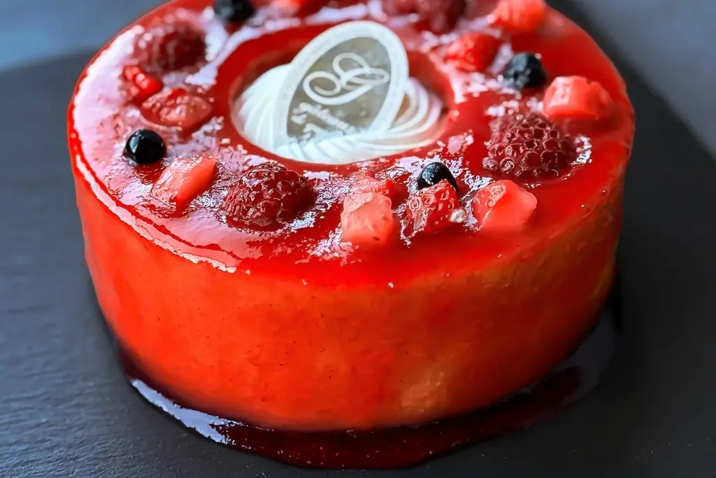 【いちごの日に新登場】ストロベリー・ラズベリー・ブルーベリーで“3倍”の幸せ！3種の欲張りベリーバウムが誕生 画像 3