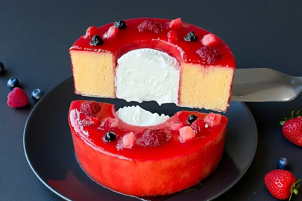 【いちごの日に新登場】ストロベリー・ラズベリー・ブルーベリーで“3倍”の幸せ！3種の欲張りベリーバウムが誕生 画像 4