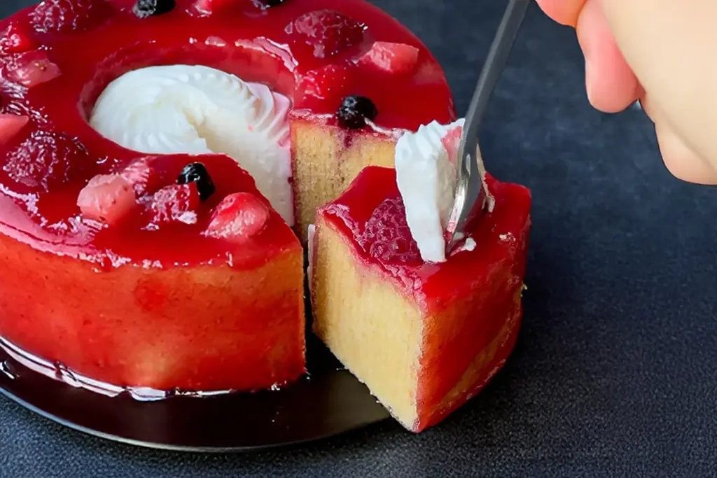 【いちごの日に新登場】ストロベリー・ラズベリー・ブルーベリーで“3倍”の幸せ！3種の欲張りベリーバウムが誕生 画像 7