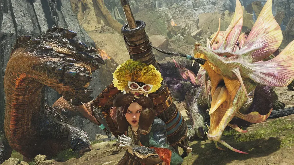 『モンスターハンターワイルズ』より、イベントクエスト「長いものには巻かれてござれ」と「快気怪鳥の快進撃」を配信！ 画像 1