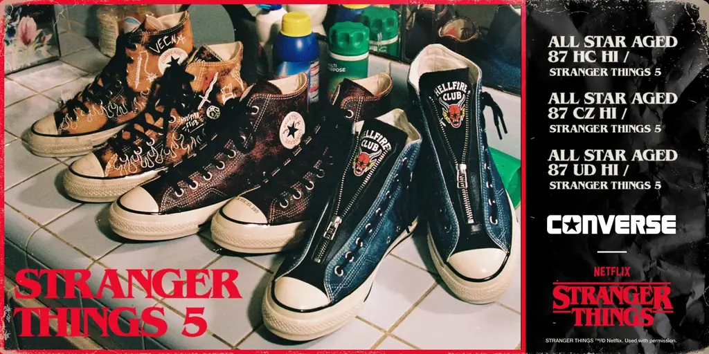 CONVERSE×スト5コラボ