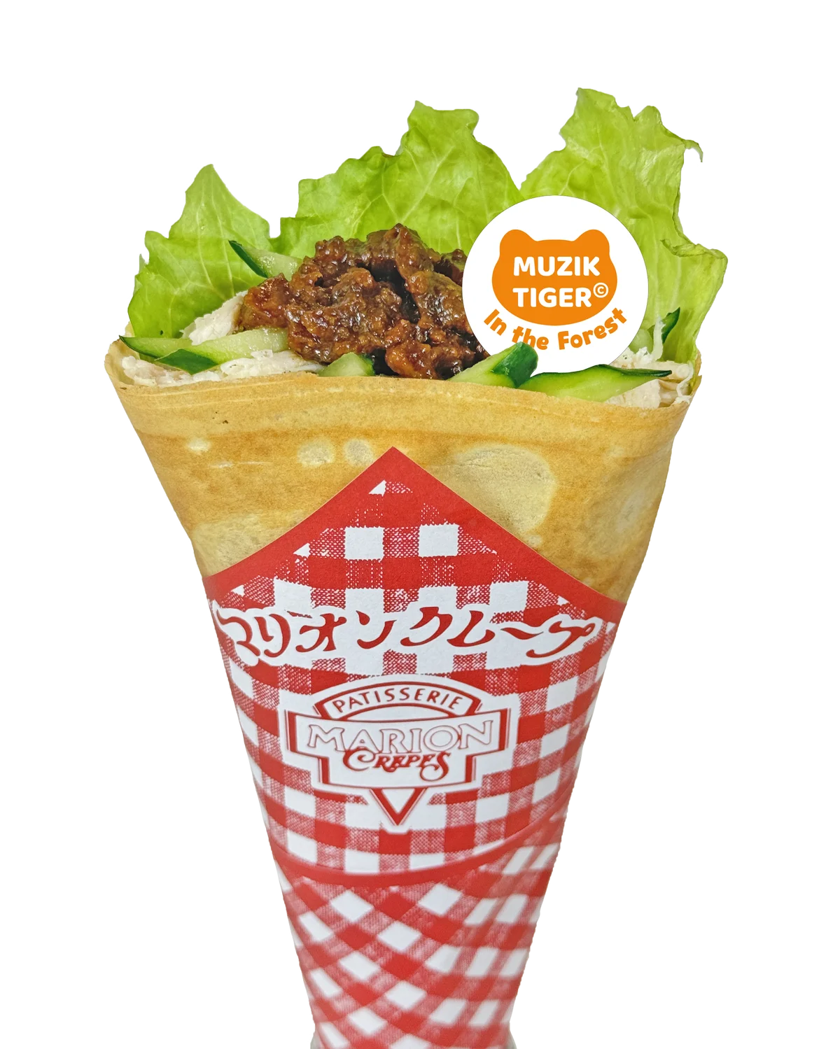 『MUZIK TIGER』×「マリオンクレープ」コラボが決定！自由気ままに生きるトラのトフィーと、その仲間たちの「アクリルステッカー」などの限定オリジナルグッズが登場！ 画像 4