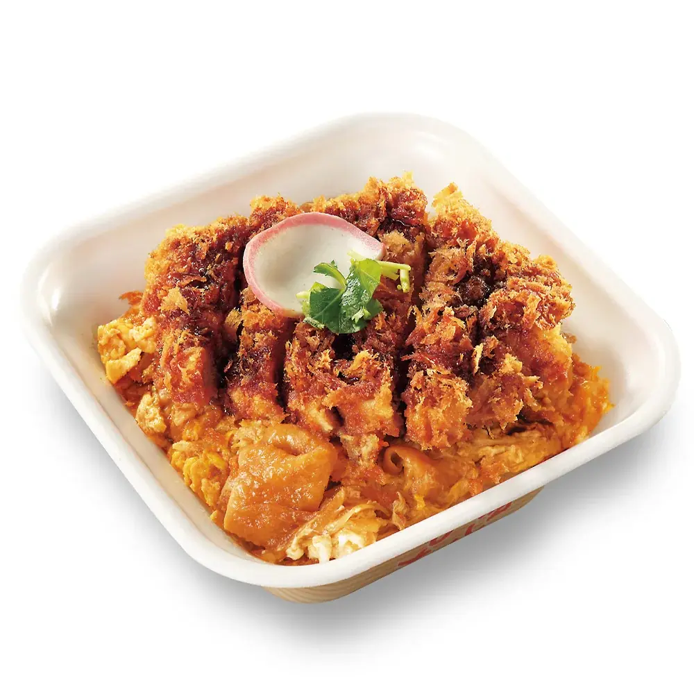 【ウマさ全力】新年の走り出しはかつやの「出汁醤油ロースカツ on the 親子丼」で！ 画像 7