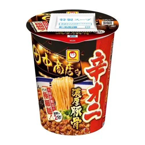 1/20発売｜田中商店監修『辛オニ濃厚豚骨』がセブン全国登場