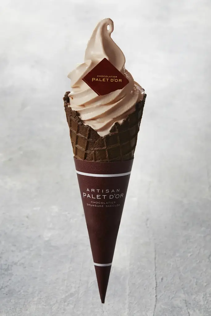 【ショコラティエ パレドオール】獺祭ショコラがソフトクリームになってバレンタインに登場！ 画像 2